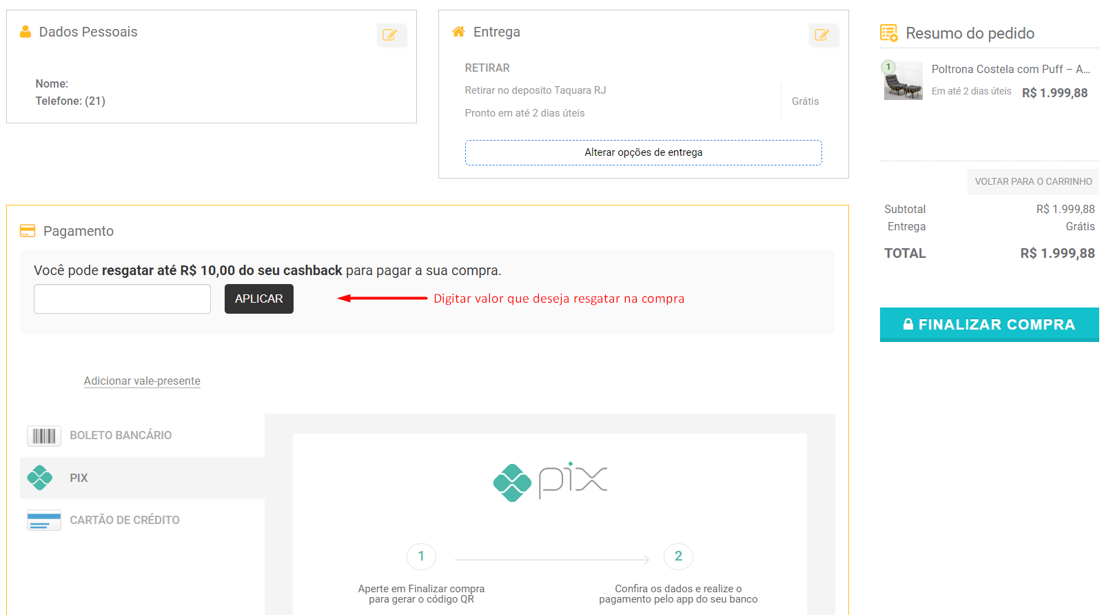 Imagem Cashback