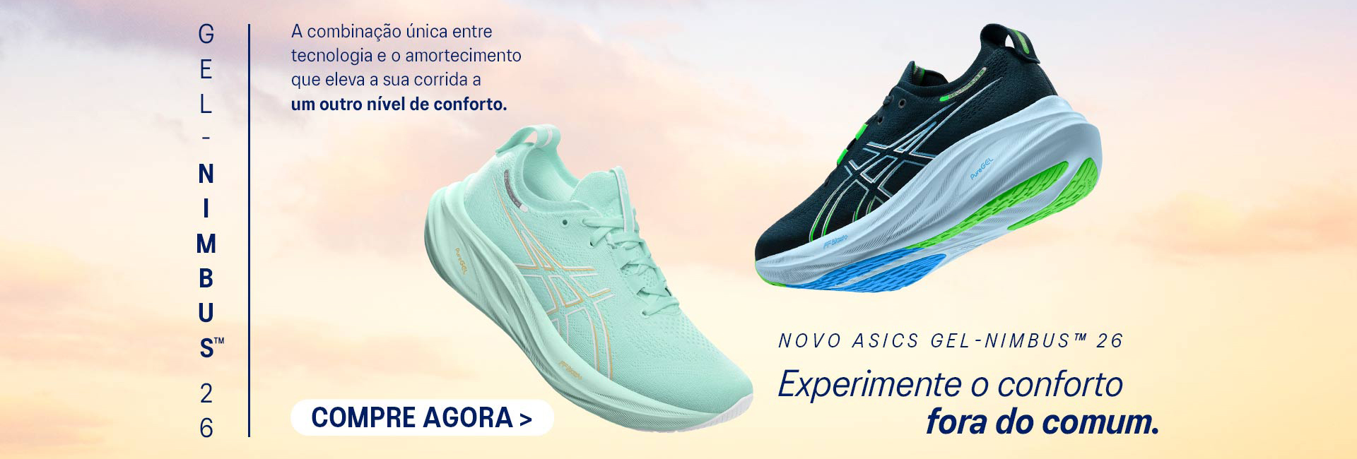 Tênis Asics Gel-Nimbus 25 Masculino - Keep Running Brasil - Keep Running  Brasil - Loja Especializada em corrida