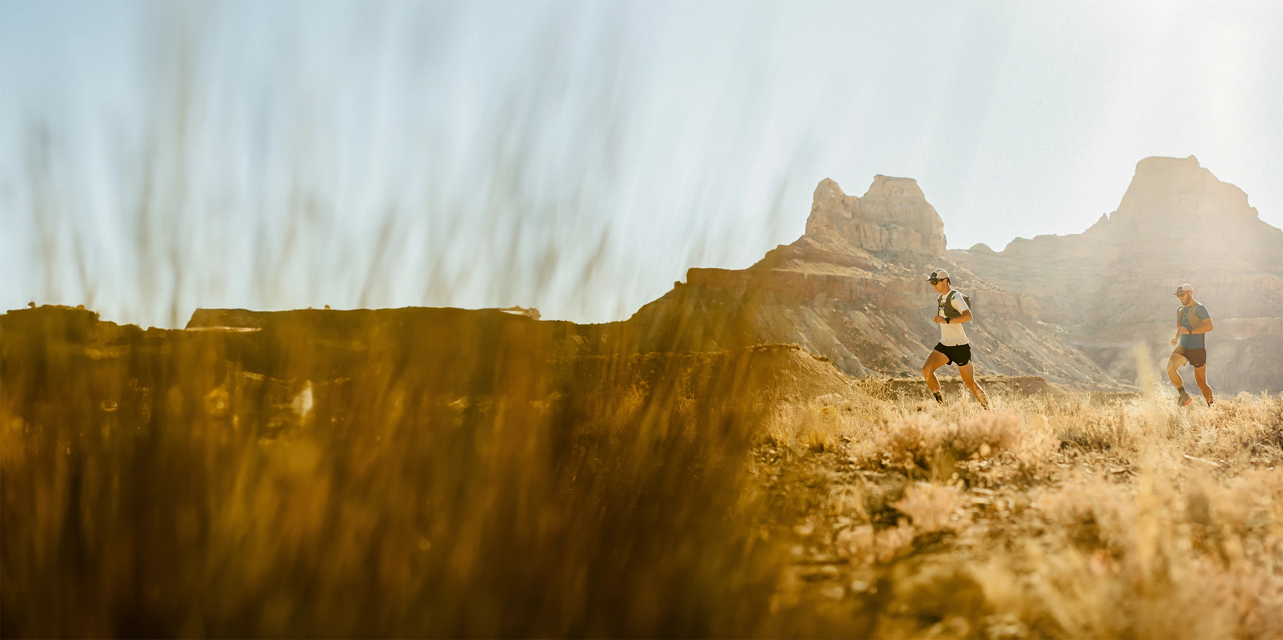 Image of a man camping