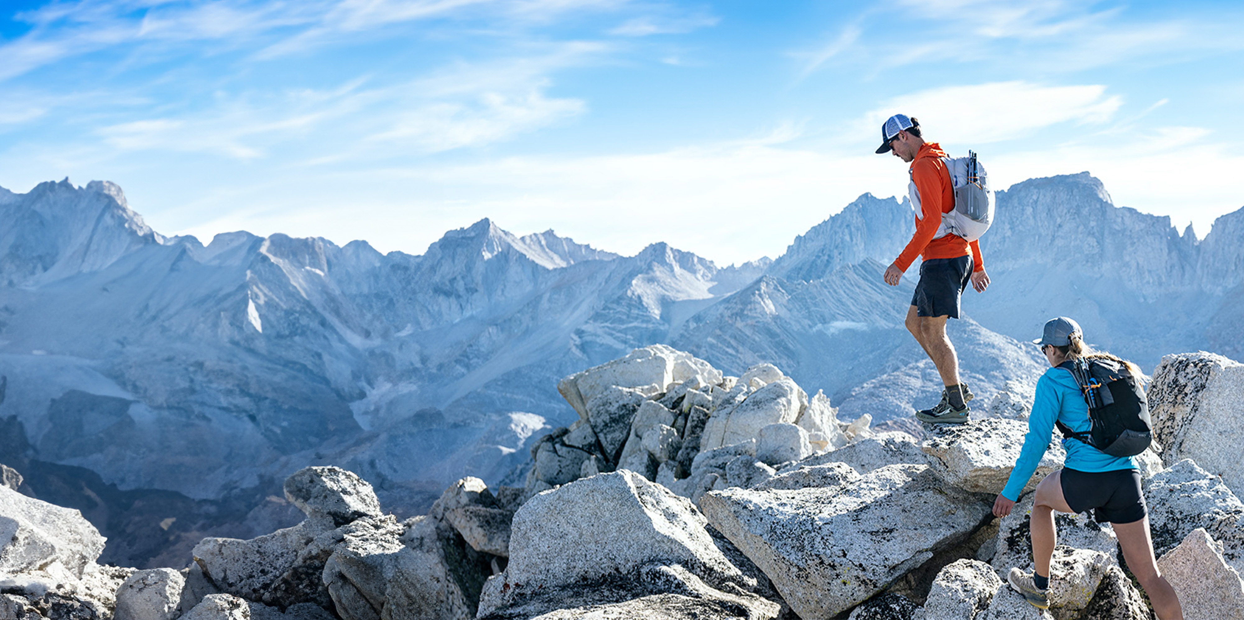 Image of people hiking