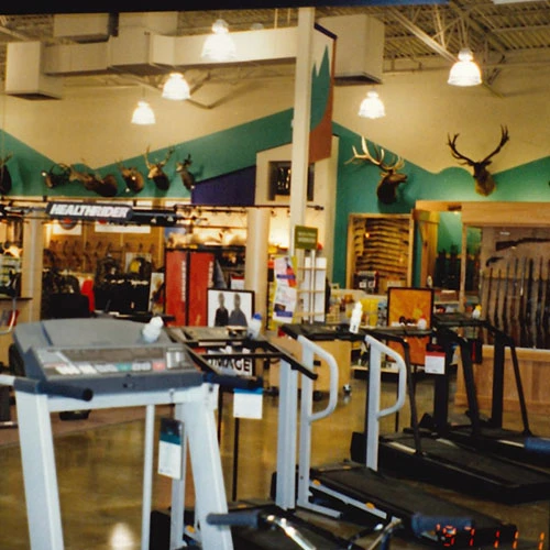 treadmill inside als store