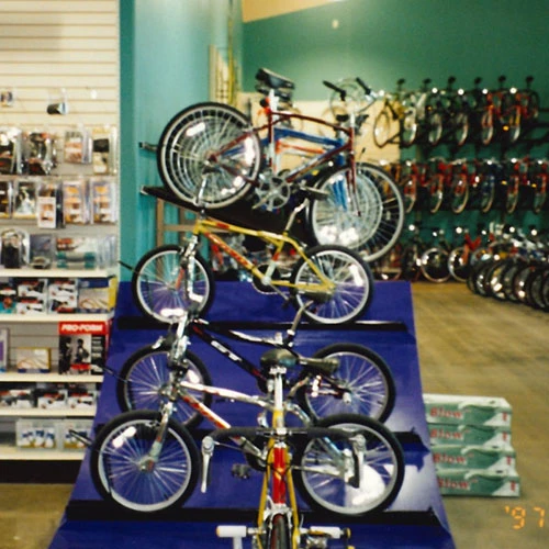 bikes inside als store