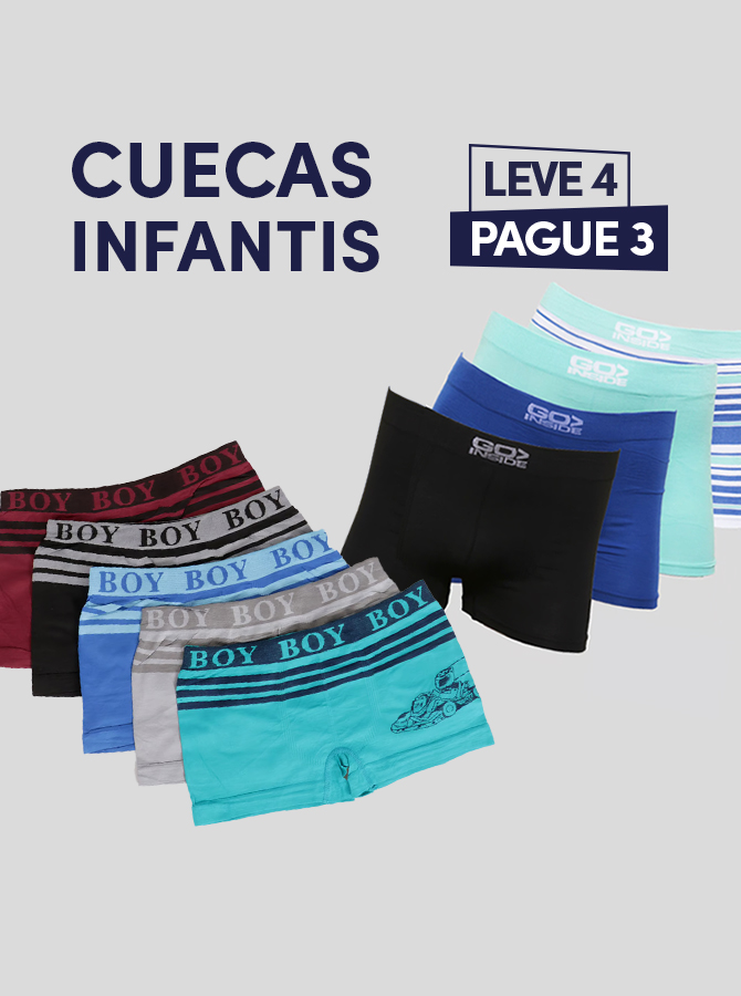 Cuecas Infantis