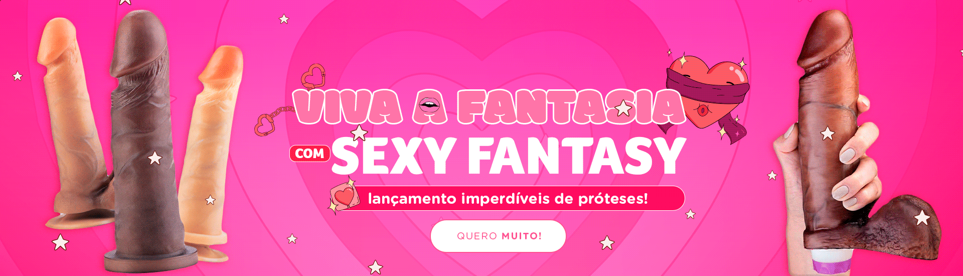 Lançamentos Sexy Fantasy 
