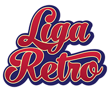 Logo liga retro
