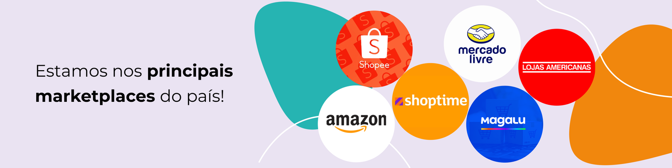 Estamos nos principais marketplaces do país