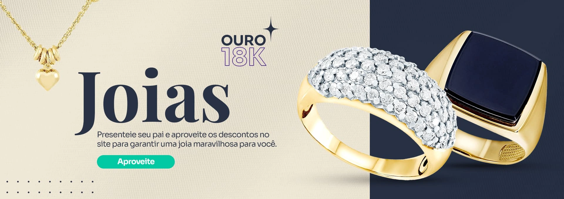Desde 2007 Especializada em Joias de Ouro 18k | Joias VIP