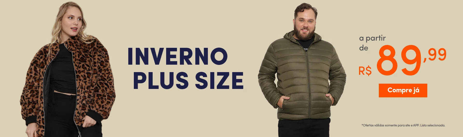 Inverno plus size