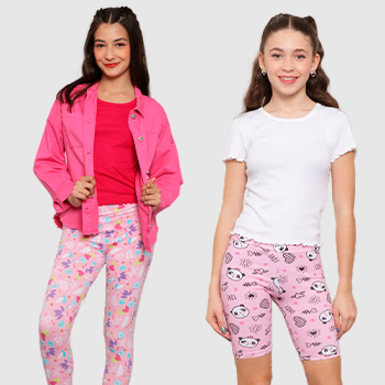 Roupa Juvenil Feminina: Blusas, Saias, Shorts e mais