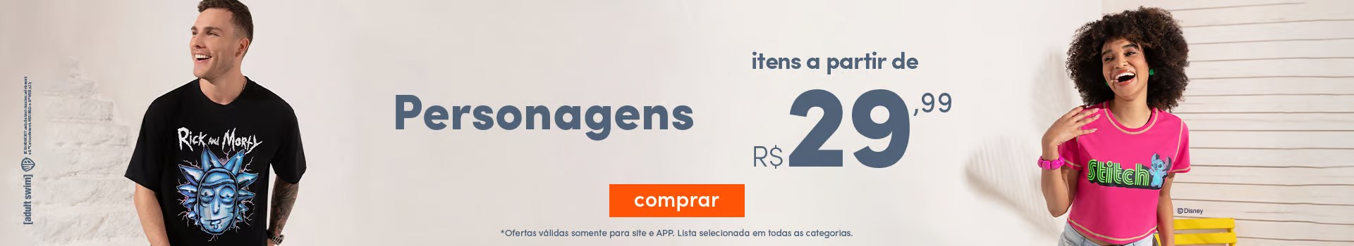 Campanha personagens