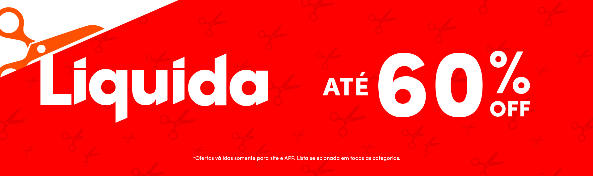 Até 60%OFF