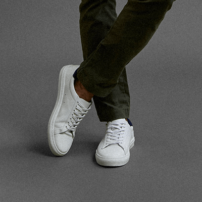 Coleção de calçados aviator