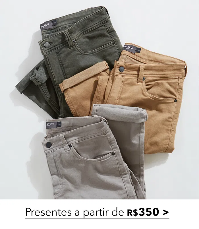 Presenter a partir de R$350